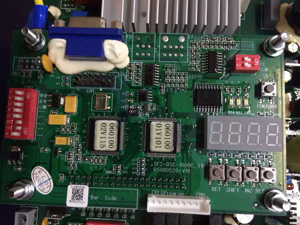 日立电梯门机板SF2-DSC-1000C-V14门机板65000520-10门机板