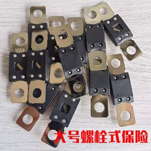 298大号平板式螺栓式汽车保险丝片大货车螺丝固定600A主电源保险