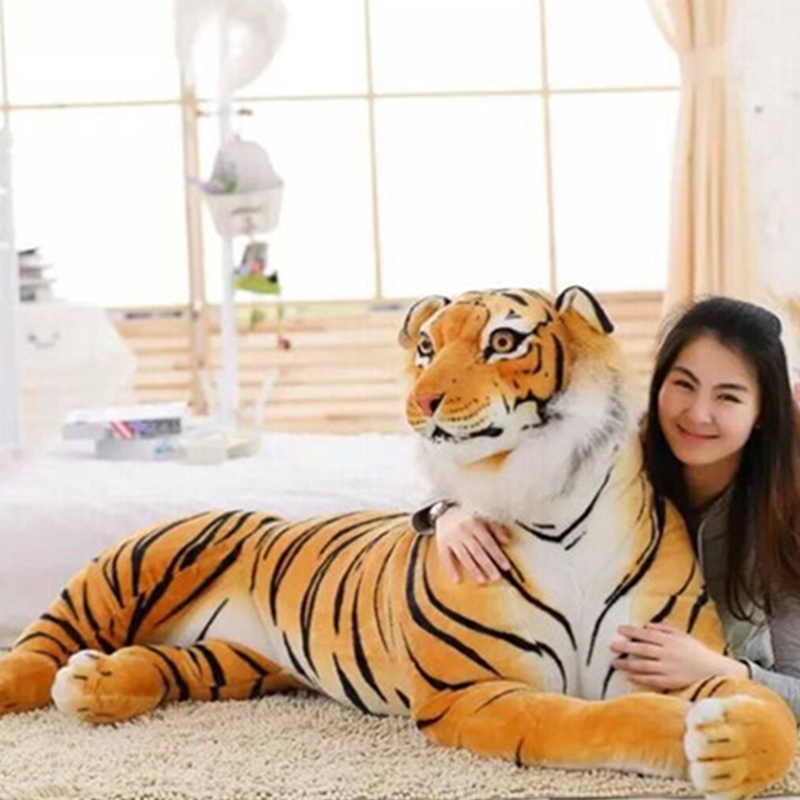 森林动物老虎仿真儿童小孩公仔