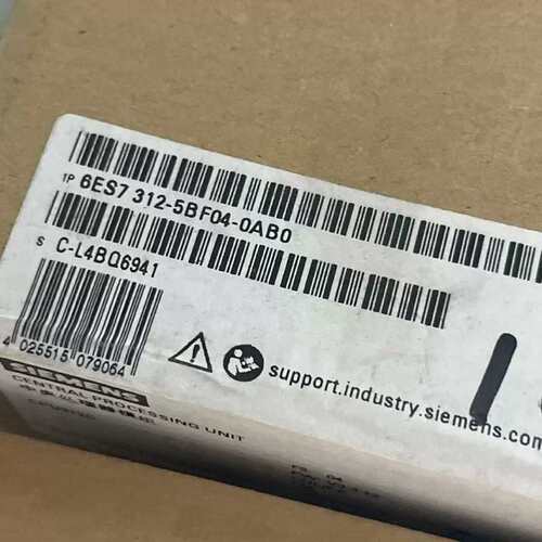 议价6ES7312-5BF04-00 中央处理器模组 工业自动化控制模块