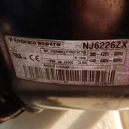 议价NJ6226ZX 恩布拉科压缩机，电压：380V，R【】