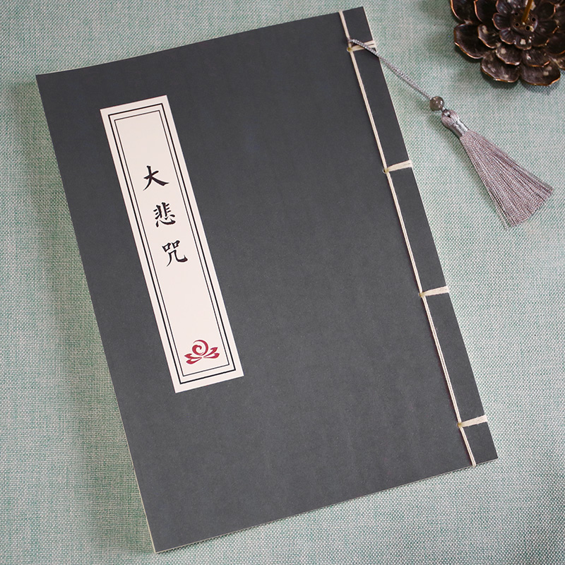 【修心去浮躁霉运】手抄大悲抄写本临墓字帖硬笔描红本练字全注音