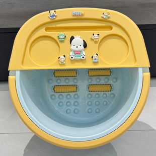 泡脚桶洗脚盆带提手家用加厚加高便携足浴桶过小腿保温按摩洗脚桶