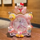 卡通可爱儿童闹钟学生宿舍闹铃家用卧室懒人台钟男女孩起床时钟