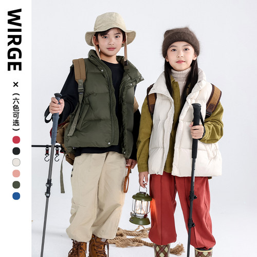 韦氏羽绒马甲加厚保暖2025冬季