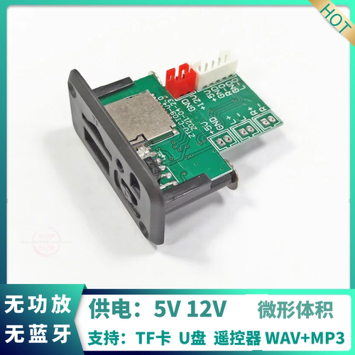 ct09微型5v/12v迷你送遥控器MP3
