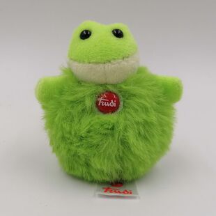 意大利trudi原单~青蛙 毛绒玩具公仔布娃娃 包包手机钥匙扣挂件