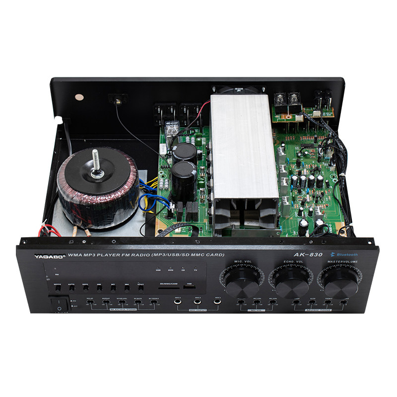 12个管功放板 220V家用落地音箱芯大功率对管X12扩音器主机高低音