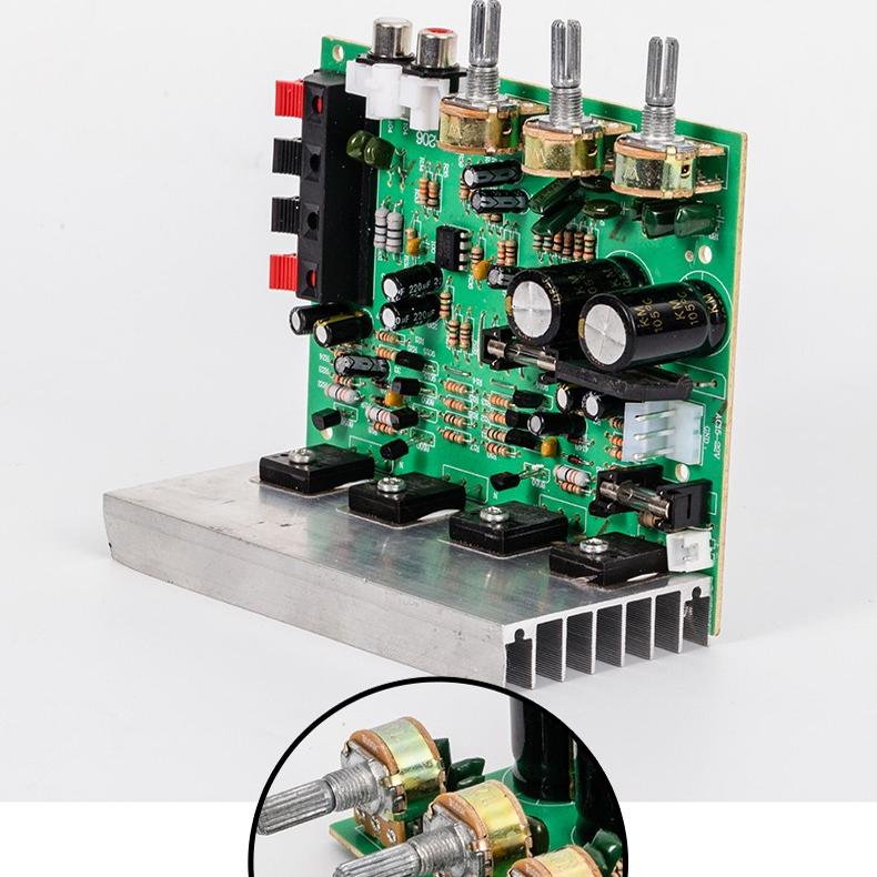 200W四管前后级大功率功放板发烧胆味DIY功放板家庭交流双18V供电