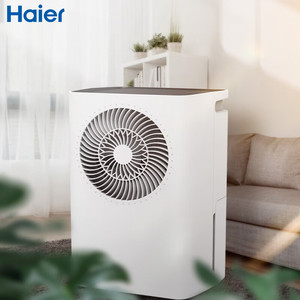 海尔除湿机CF16-KDE家用轻音抽湿器室内吸潮小型干燥除潮地下室