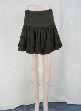 100元2件清!玛*曼可 M*CO MANCO 女夏层次蛋糕裙短裙A字裙9100128