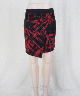 蕾DOW正品 女夏秋提花不规则半身裙短裙包臀裙DA11025R 2件 100元