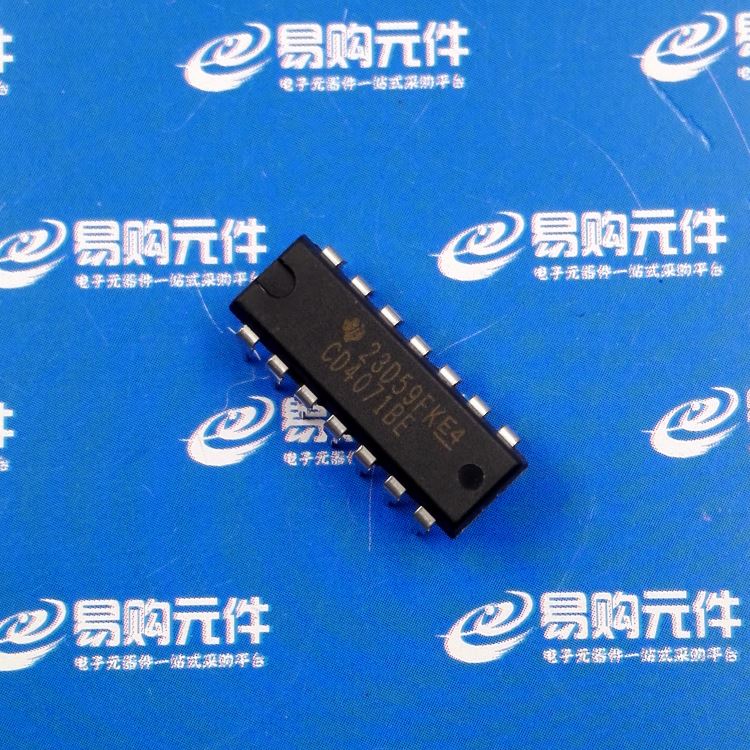 CD4071BE 直插DIP-14 TI原装进口（1个）