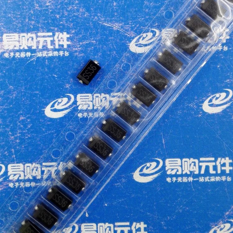 SR360 SMA贴片 二极管 丝印SS36 3A 60V  (10只)