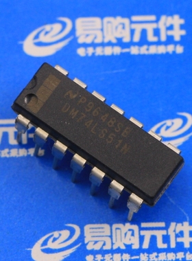 DM74LS51N 直插DIP-14 NS原装进口