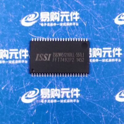 IS62WV51216BLL-55TLI TSSOP-44 贴片 SRAM扩展芯片