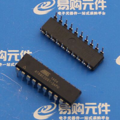 AT89C2051-24SU AT89C2051-24PU SOP20贴片/DIP20直插 ATMEL
