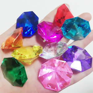 八角钻石摆件儿童玩具水晶宝石