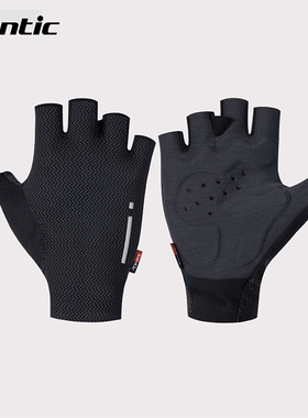 Santic森地客全地形骑行手套公路自行车骑行短指缓震手套男女