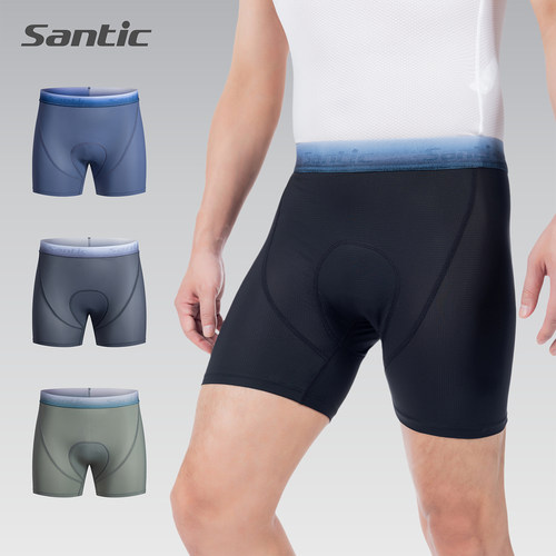 森地客骑行内裤四季公路山地自行车弹力贴身骑行内搭短裤那木二季