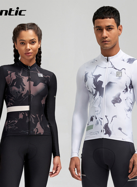 Santic森地客秋冬抓绒骑行服公路山地自行车骑行长袖上衣中性款