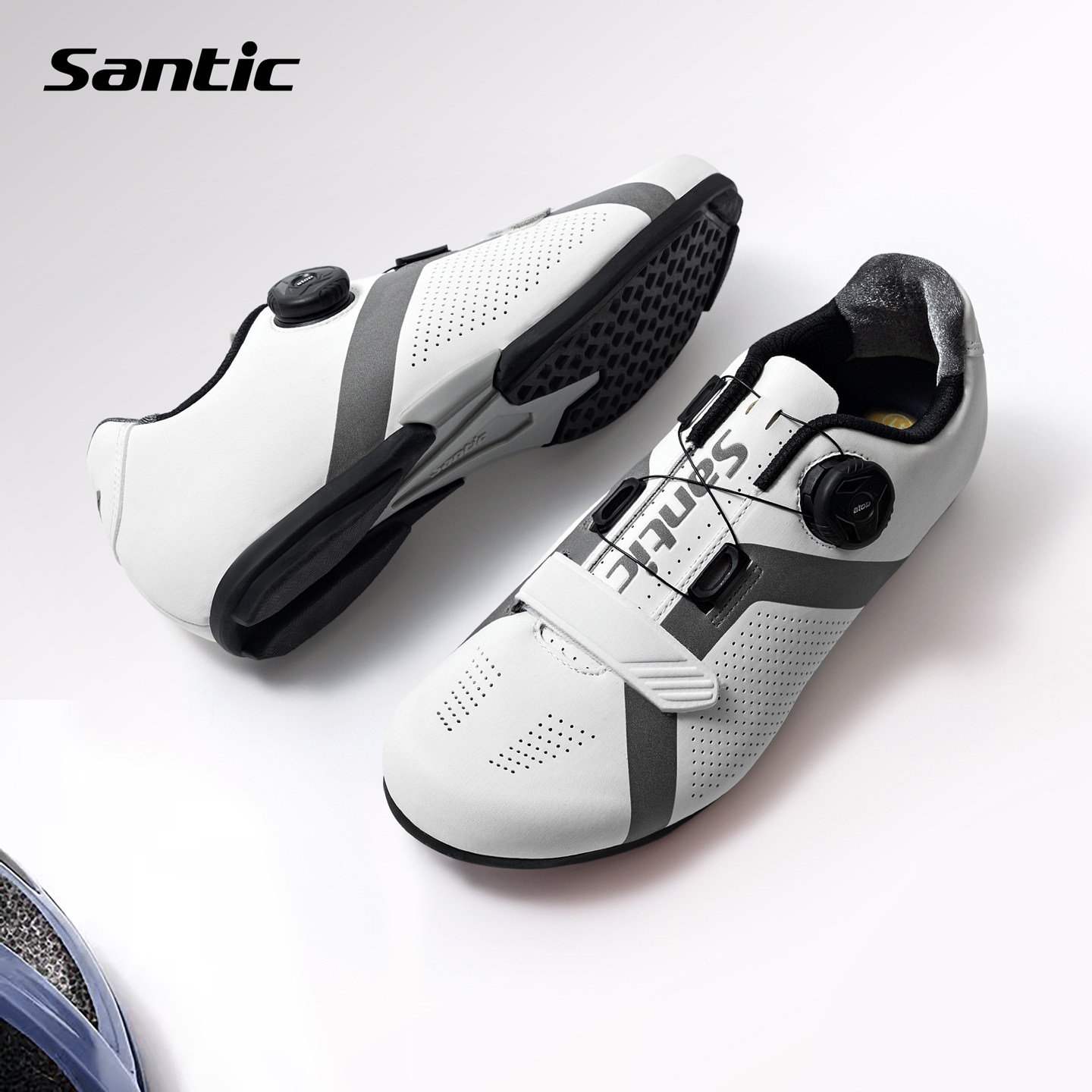 Santic森地客骑行非锁鞋自行车休闲公路无锁鞋 骑行鞋阿波罗2.0