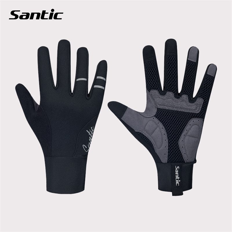 Santic森地客秋冬防风保暖手套