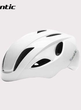 Santic森地客自行车骑行头盔 一体成型尾灯款公路车气动安全帽