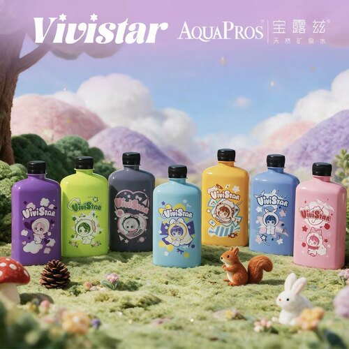 Vivistar联名天然矿泉水宝露兹正