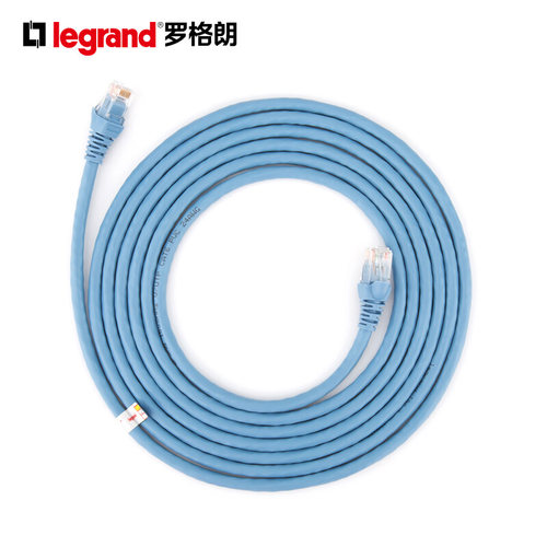 罗格朗6类非屏蔽跳线1.5/2/3/5米