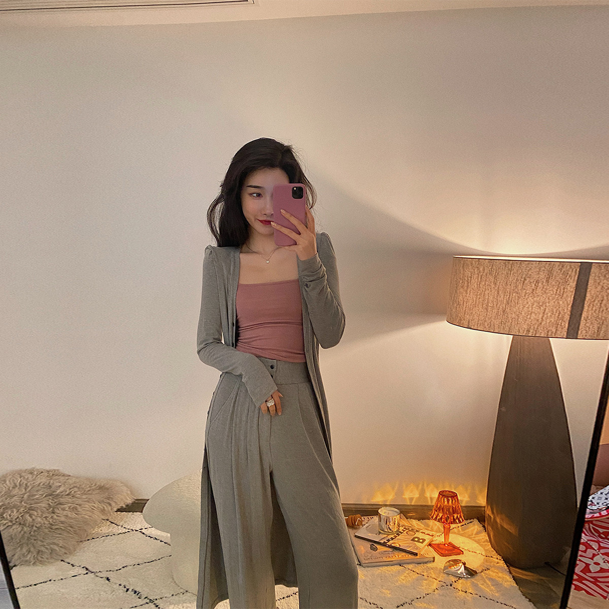 ACHI Easy Paige Wide leg pants Drape knitting Mopping the floor Versatile Show thin trousers leisure time trousersin the Women's clothing/Boutique , Pants , Casual pants  category - from Buy2taobao.com to provide professional Taobao agent buy service
