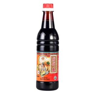 新加坡原装进口 广祥泰鸡饭老抽黑酱油640ml海南白切鸡饭调料包邮