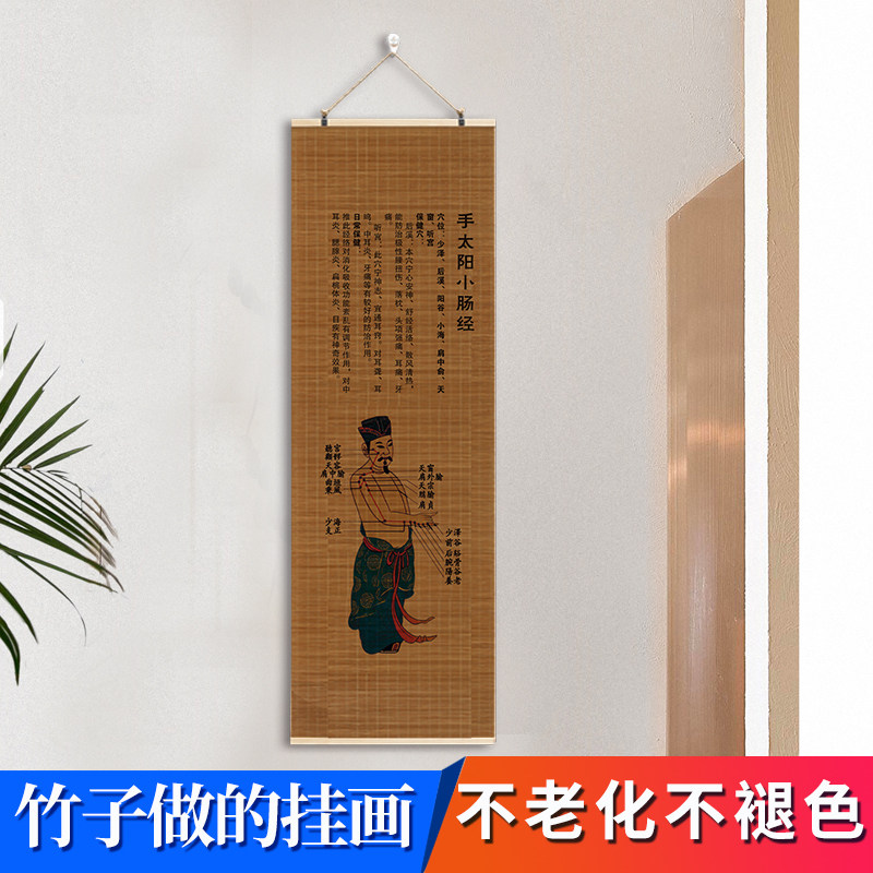 人体十二经络挂图十四正经穴位图