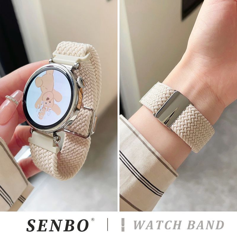 磁吸尼龙编织华为gt系列表带