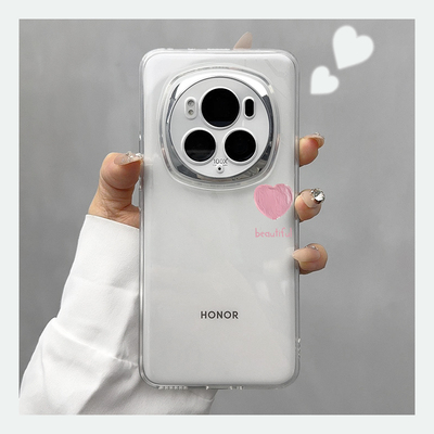 爱心情侣荣耀magic6透明壳