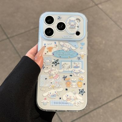 适用苹果17promax玉桂狗kt猫外壳