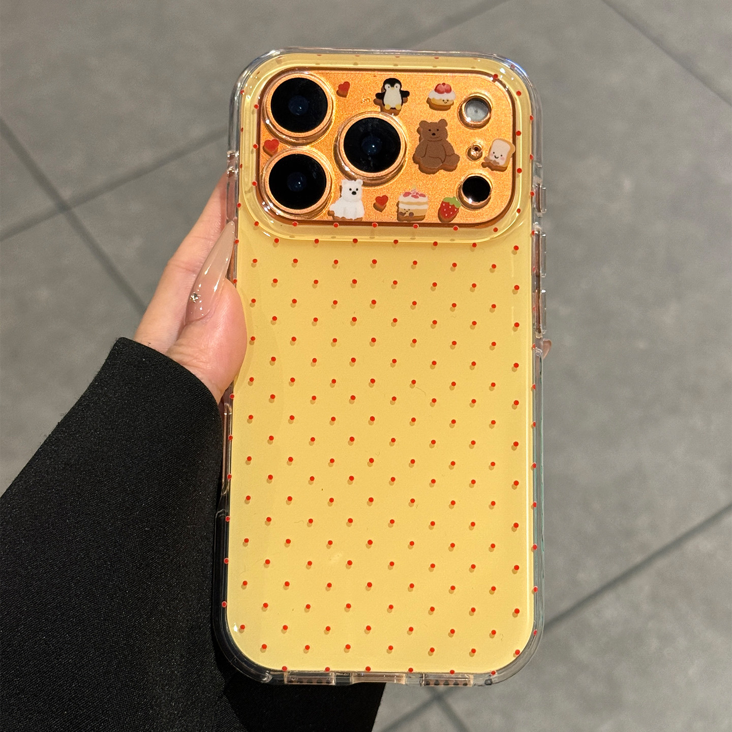 适用苹果17promax手机壳新款iphone18波点西高地保护套18pro高级感16硅胶ip镜头全包15防摔14小众女款超火ins