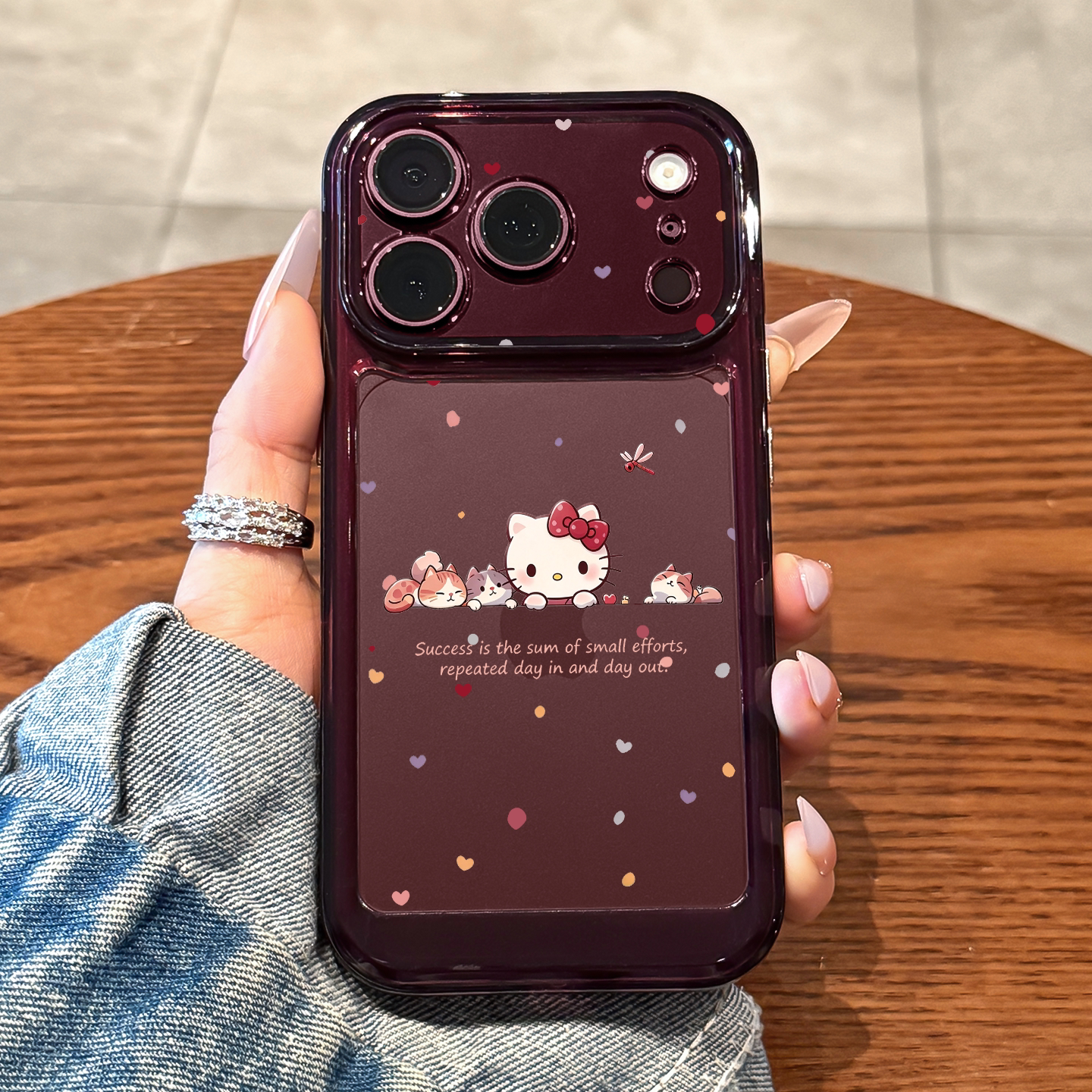 适用苹果18promax手机壳新款iPhone18pro全包防摔酒红色波点猫咪17卡通16高级感15透明14硅胶13小众女款好看