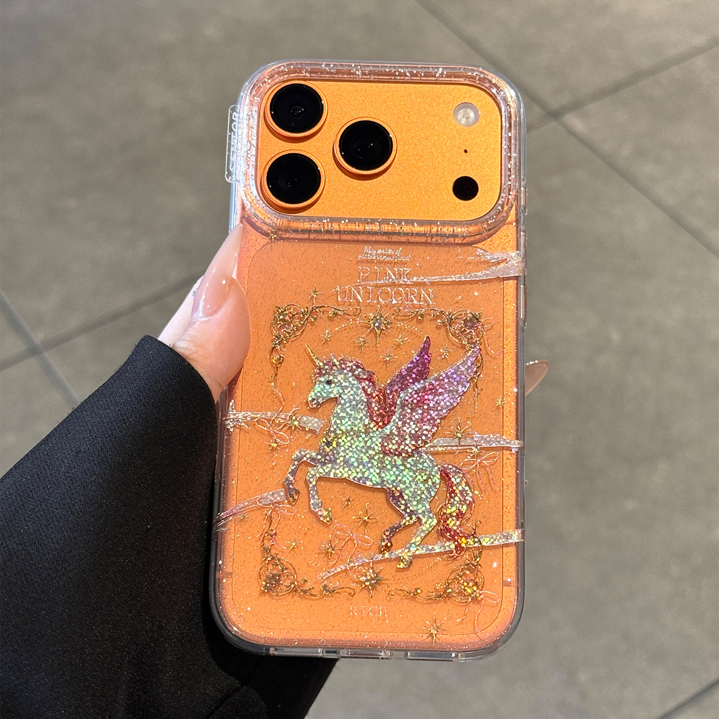 适用苹果17promax手机壳新款高级感iPhone17粉色飞马17pro全包防摔16新年艺术15超薄硅胶14的女款pm透明外壳,3C数码配件,手机保护套/壳,淘宝优惠券,粉丝福利购,淘宝优惠卷