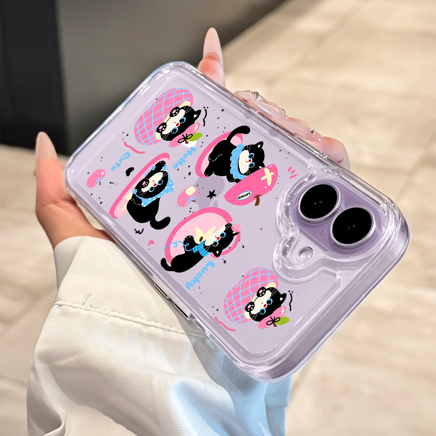 适用于苹果手机壳苹果猫猫