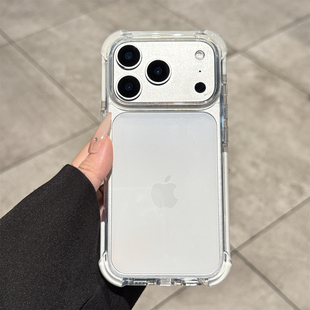 适用苹果17promax手机壳新款iphone17pro高级感17超薄air透明16pro全包plus防摔15硅胶pm简约14小众女款超火