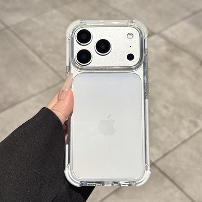 适用苹果17promax四角防摔壳