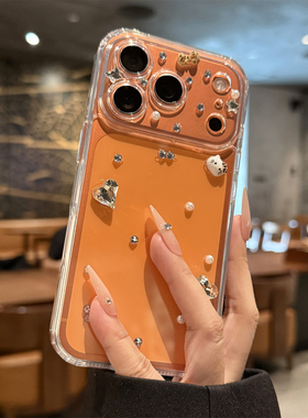 适用iPhone17promax手机壳新款苹果17pro奢华钻石hellokitty高级感ip镜头全包防摔17透明pm硅胶小众女款ins风