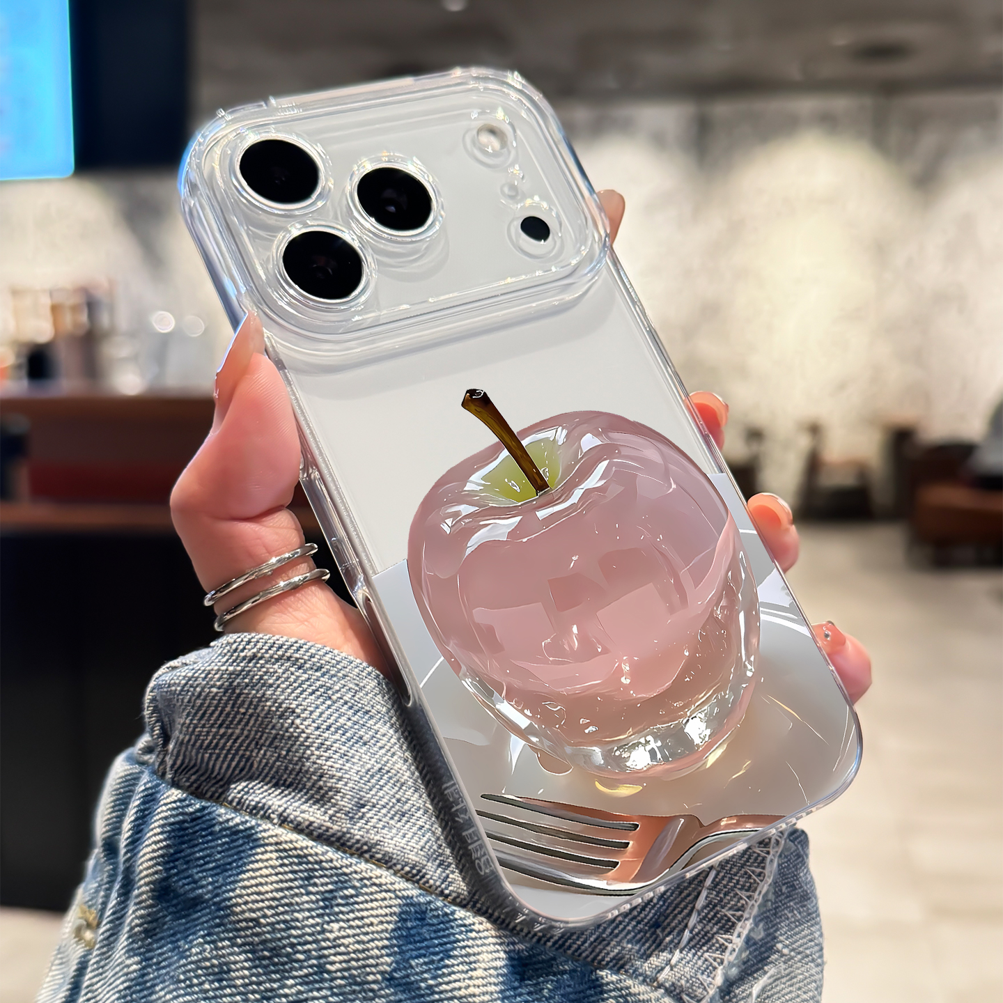 适用于苹果17promax手机壳新款iphone17pro水晶苹果16pro高级感17air全包防摔15pro透明14硅胶13创意12小众女