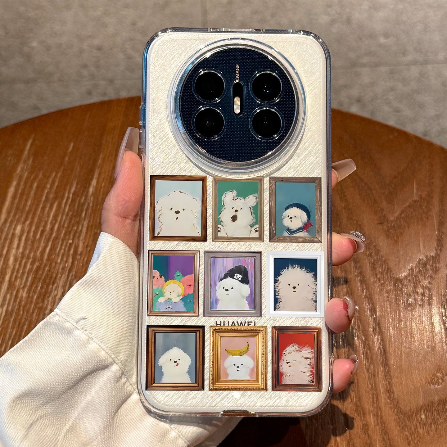 适用华为mate70air潦草小狗外壳