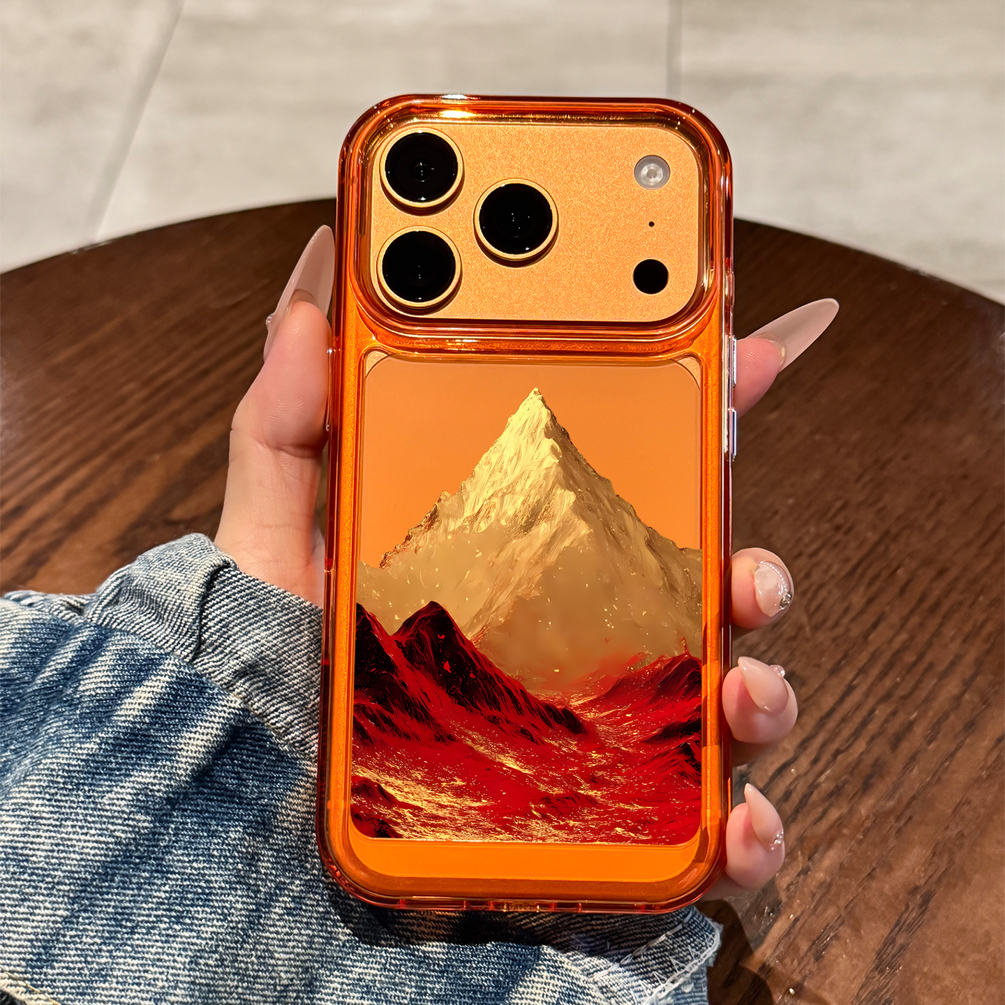 适用苹果17promax手机壳新款iPhone17pro金色山脉17全包防摔16透明15高级感14小众13橙色12硅胶11女款pm超火,3C数码配件,手机保护套/壳,淘宝优惠券,粉丝福利购,淘宝优惠卷