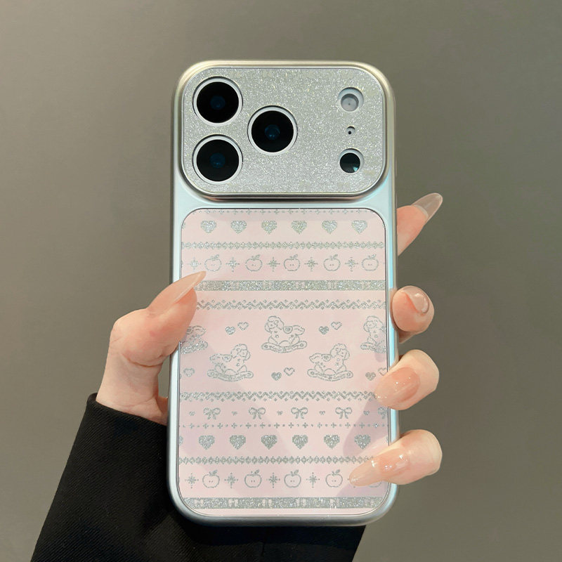 适用苹果17promax手机壳新款iPhone17费尔岛蝴蝶结小马17pro闪粉高级感16全包防摔15小众创意14女款超薄硅胶,3C数码配件,手机保护套/壳,淘宝优惠券,粉丝福利购,淘宝优惠卷