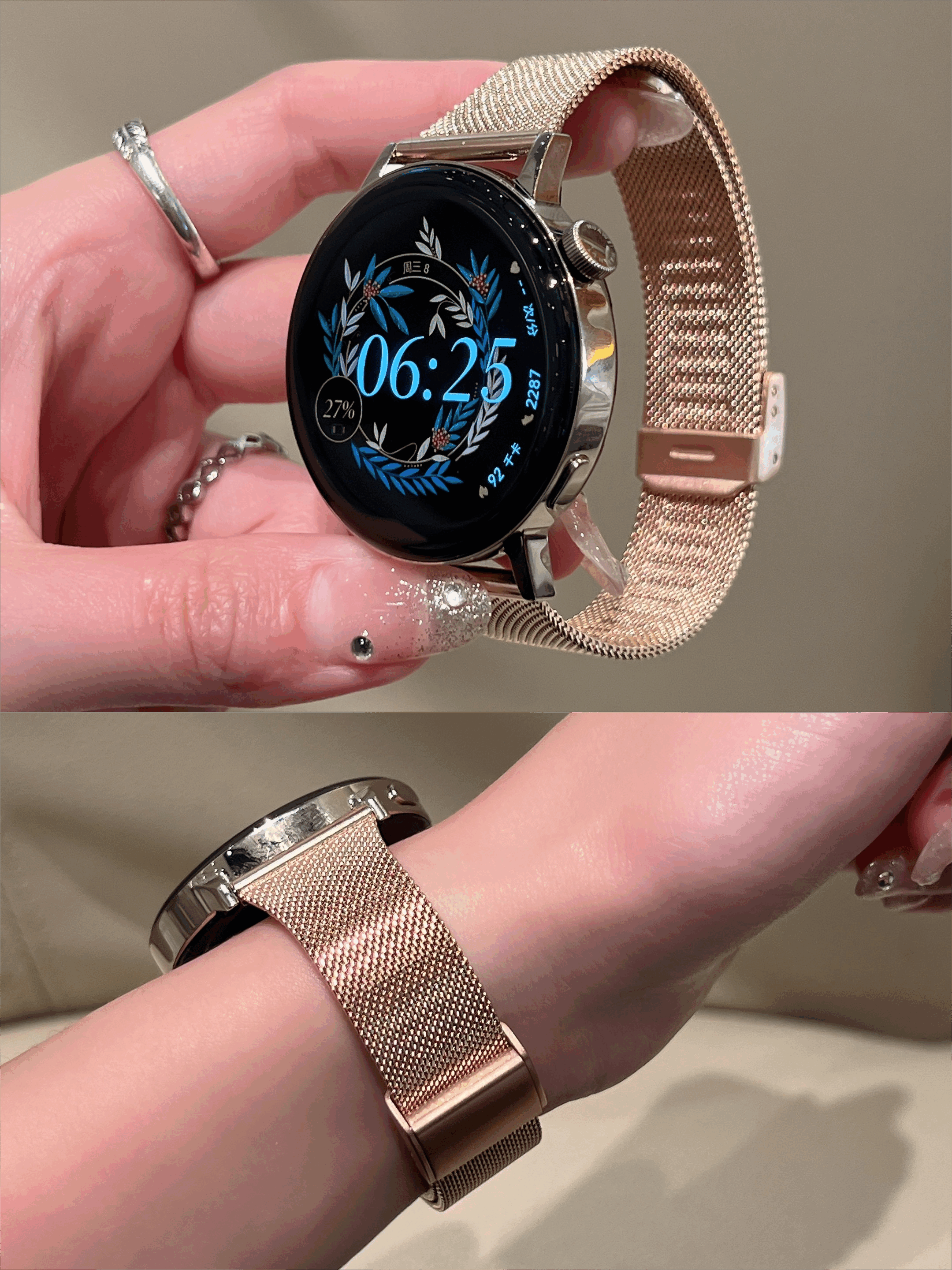 圣铂适用华为gt3手表gt2pro表带watch3/2米兰尼斯新款watchgt荣耀42mm