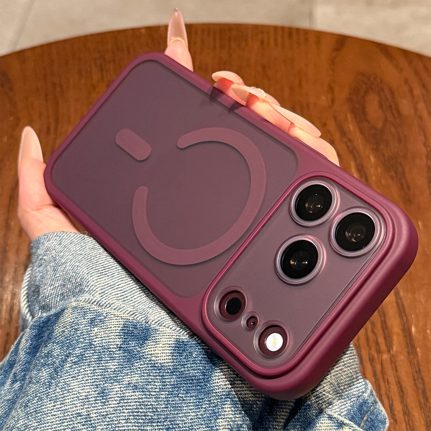 适用苹果18promax手机壳新款iphone18硅胶磁吸18pro高级感17全包防摔17pro透明16酒红色15小众14女款13保护套