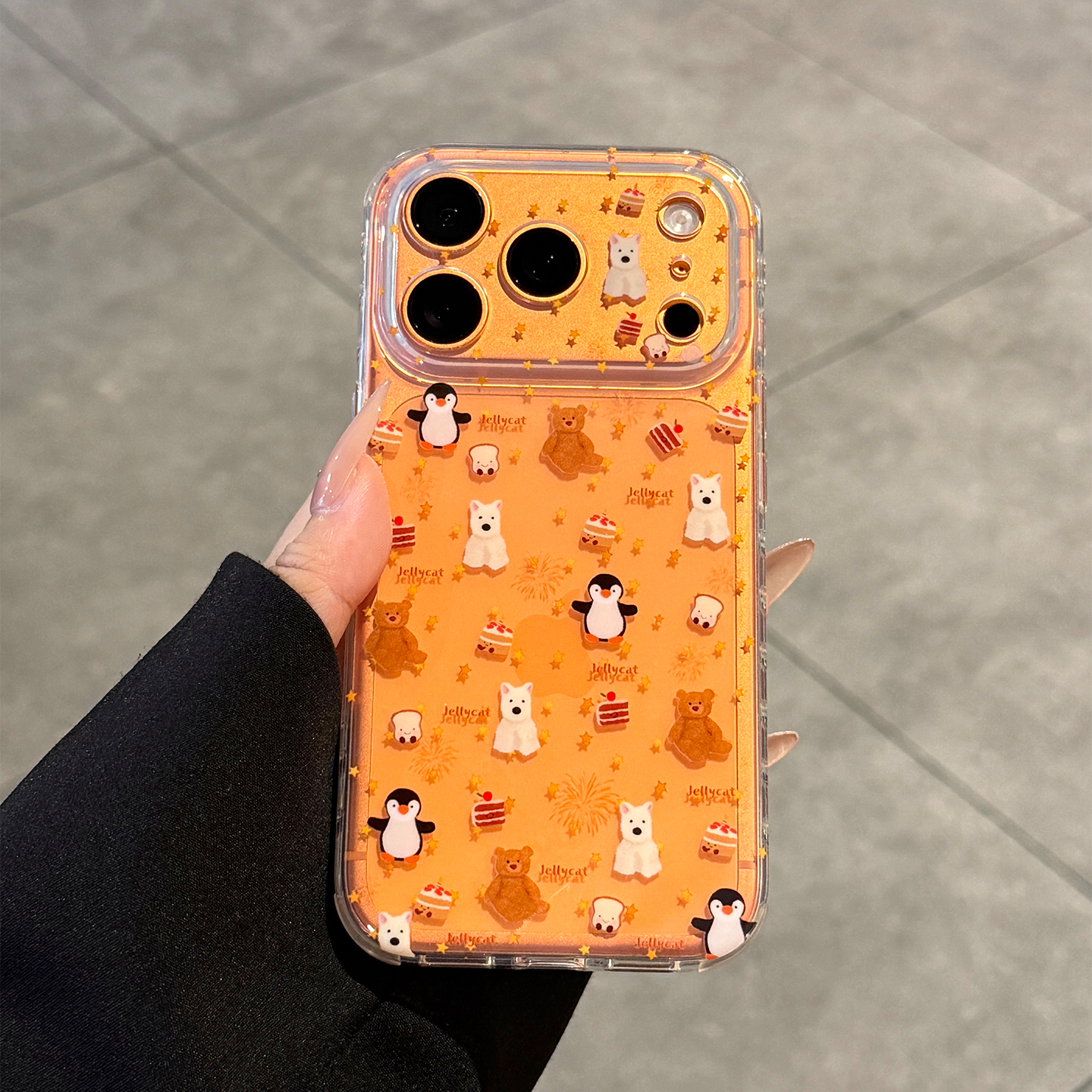 适用苹果17promax西高地小熊